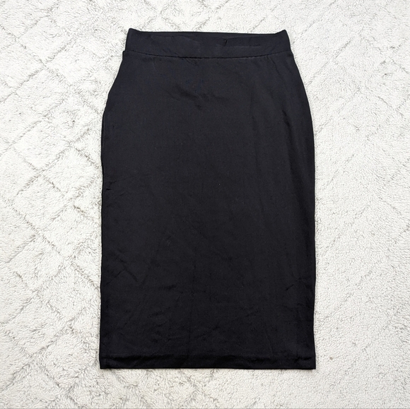 Babaton Skirt Women's Small Black Contour Pencil High Waist Bodycon - Picture 1 of 9